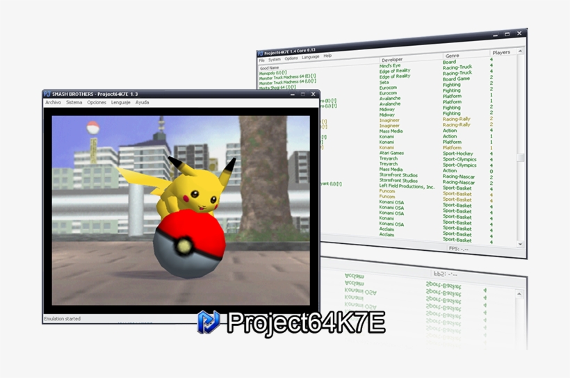 Project64k7e - Pikachu, transparent png #6003716