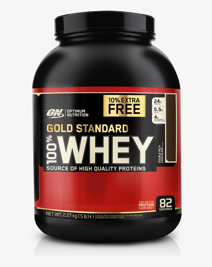 Optimum Nutrition 100 Whey Gold Standard 5 Lbs 227, transparent png #6003985