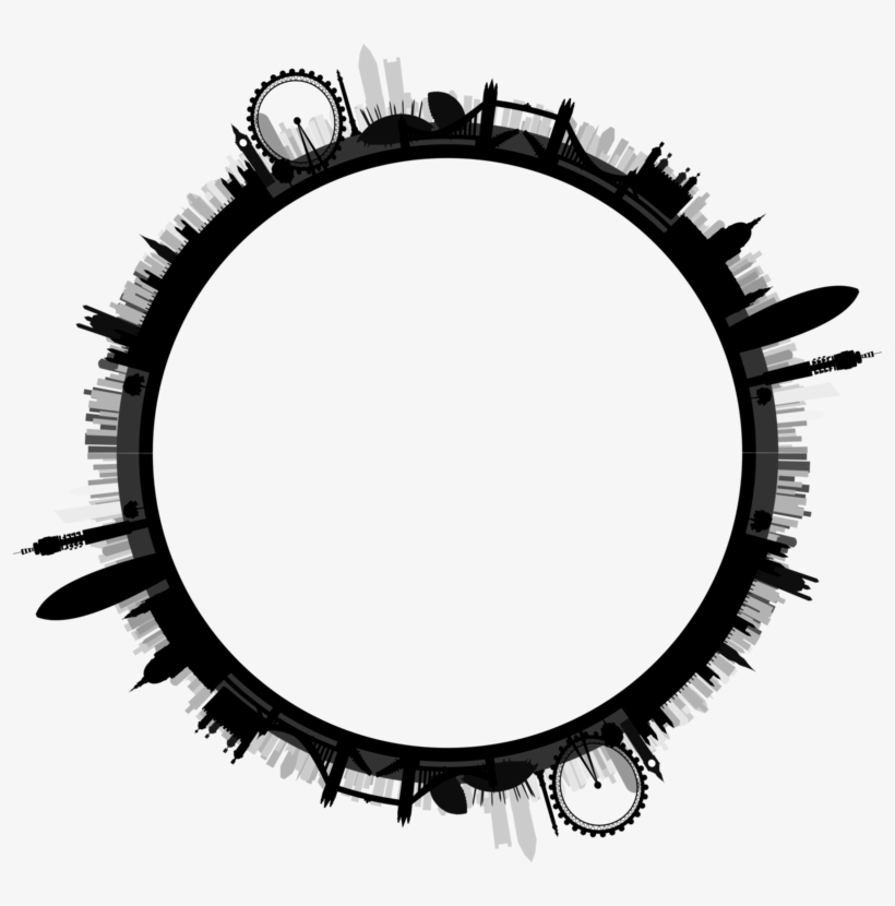 London Black M Skyline - London Skyline, transparent png #6004340