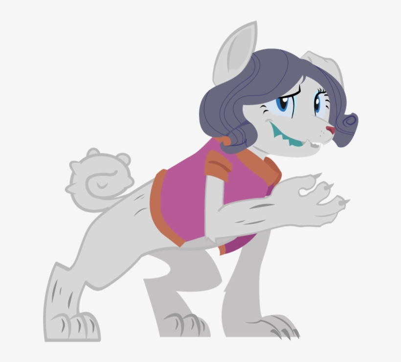 Diamond Dog Rarity By Dbkit-d61ef0f - Art, transparent png #6004458