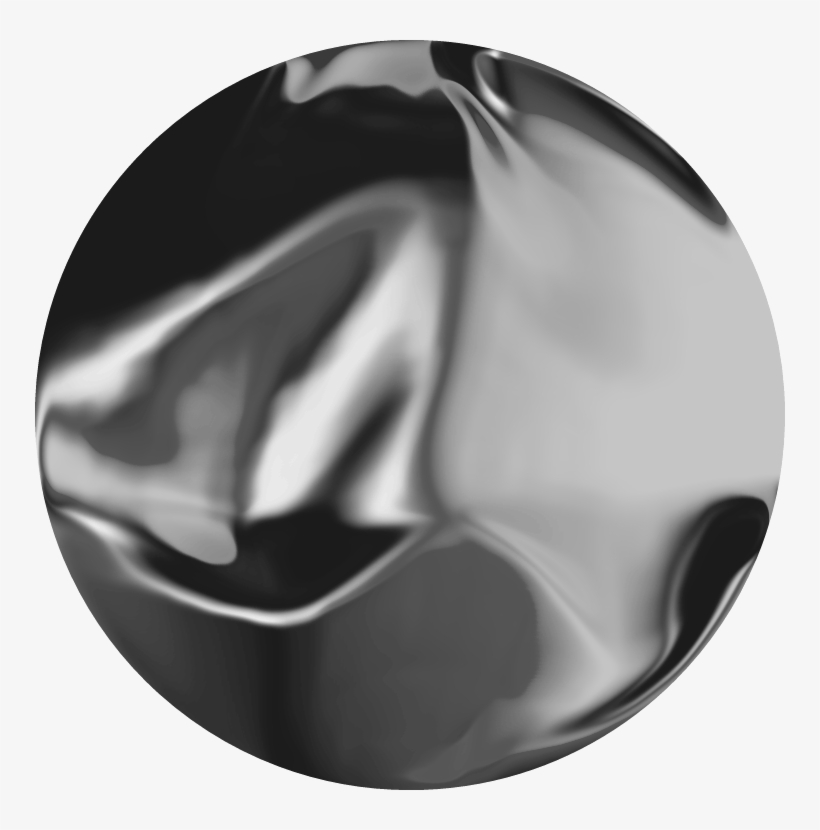 Chrome Gradient Circle Experiments - Pie Chart, transparent png #6004459