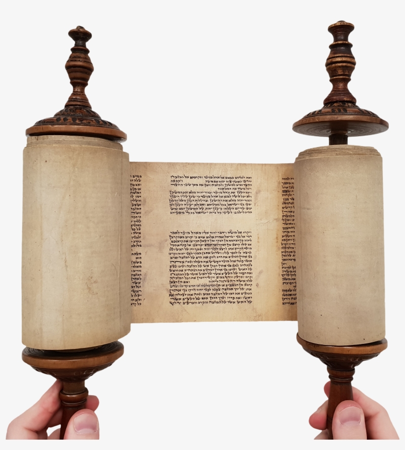 Small Torah Scroll - 17th Century, transparent png #6004511