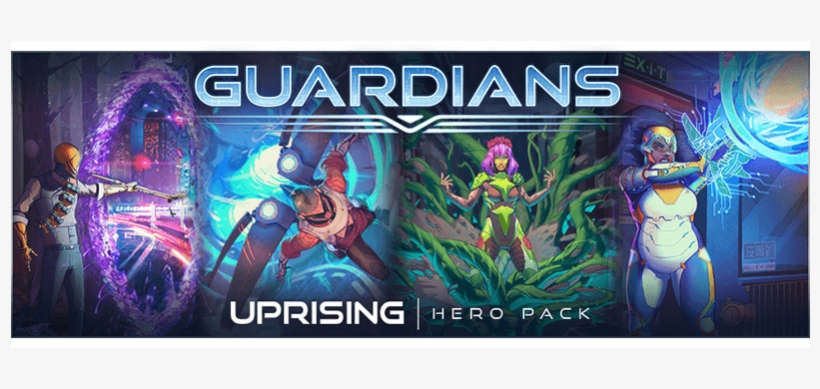 Guardians Uprising Hero Pack - Game, transparent png #6004606