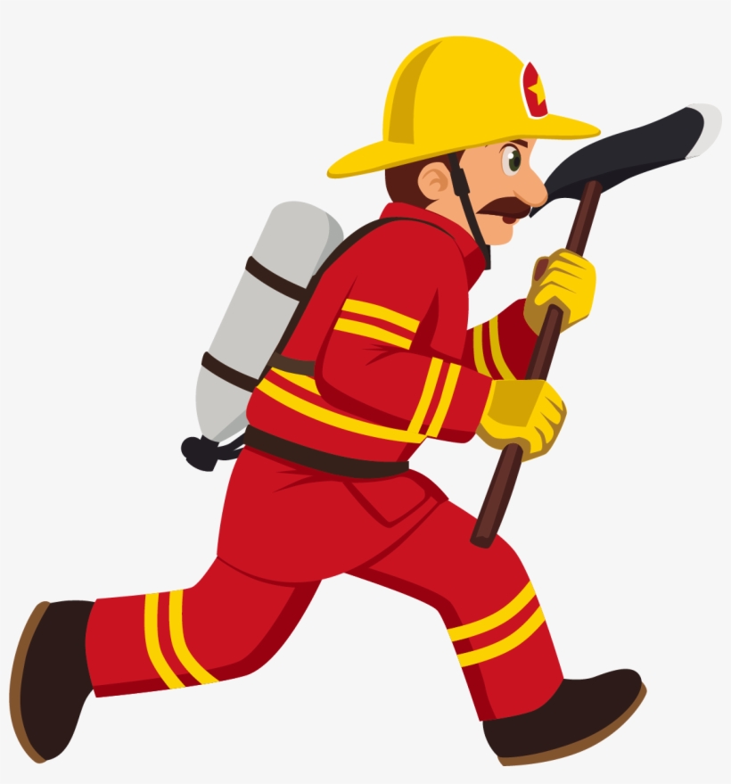 Firefighter Cartoon Royalty Free Illustration Royaltyfree, transparent png #6005543