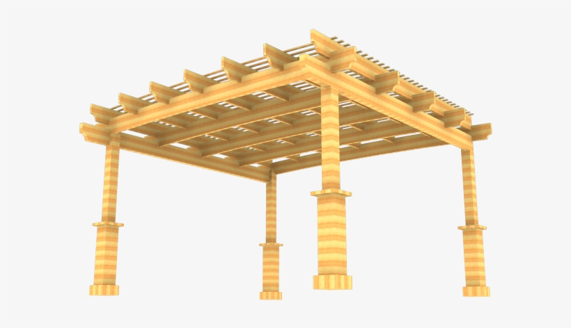 Pergola, transparent png #6006840