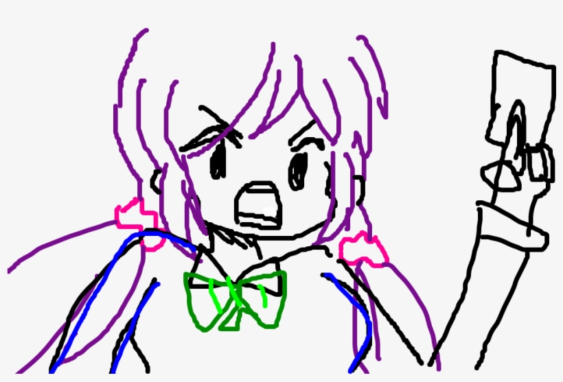 Nozomi - Cartoon, transparent png #6006938