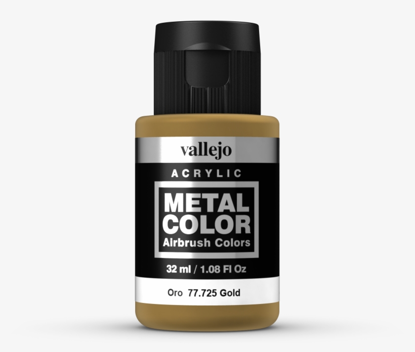 Vallejo Metal Colour Gold (32ml), transparent png #6007365