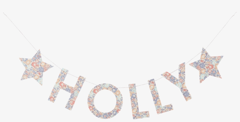 Little Cloud Garland Liberty Michelle Liberty Garland - Vector Graphics, transparent png #6008178