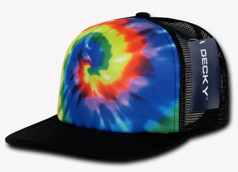 Decky 1079 Flat Bill Blank - Ths Peace Sign Adjustable Mesh Trucker Style Cap (one, transparent png #6008525