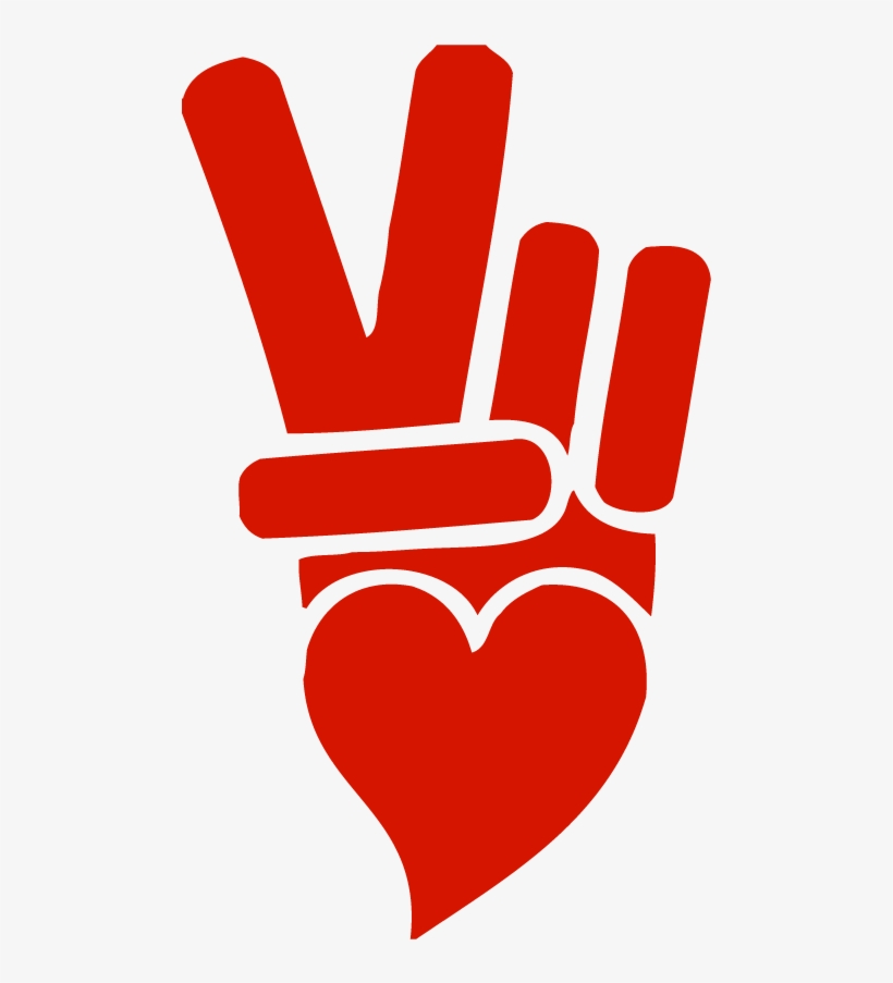 Love Peace Logo, transparent png #6009072
