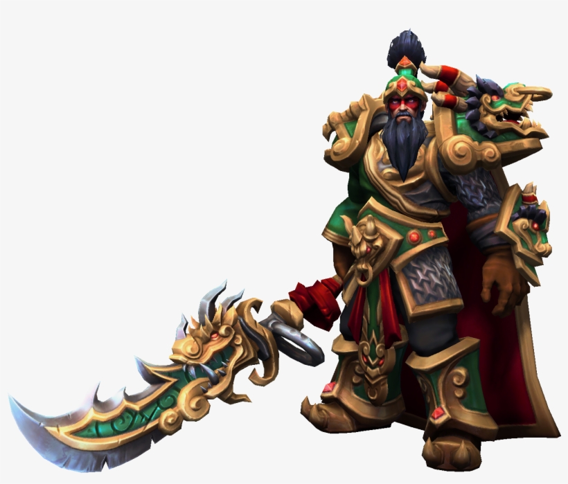 Arthas Guan Yu Skin 2 - Illustration, transparent png #6009350