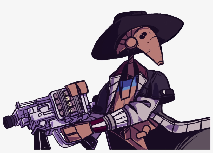 Had An Artist Draw My Ridiculous Reprogrammed Battle - Battle Droid, transparent png #6009351