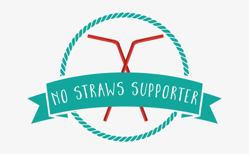 Become A No Straws Supporter - Shape, transparent png #6009704