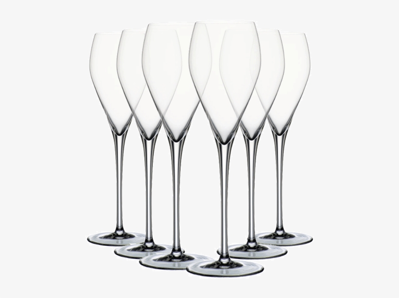 Spiegelau Party Champagne Flute 6 Pack - Spiegelau Party Champagne Glass 6 Pcs, transparent png #6009755