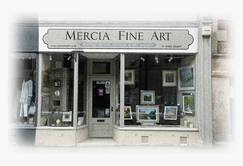 Mercia Fine Art Has Been Supplying Original Paintings - Display Window, transparent png #6010153