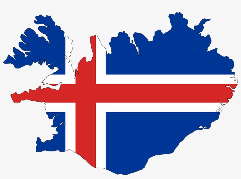 Iceland Language - Iceland Map, transparent png #6010242