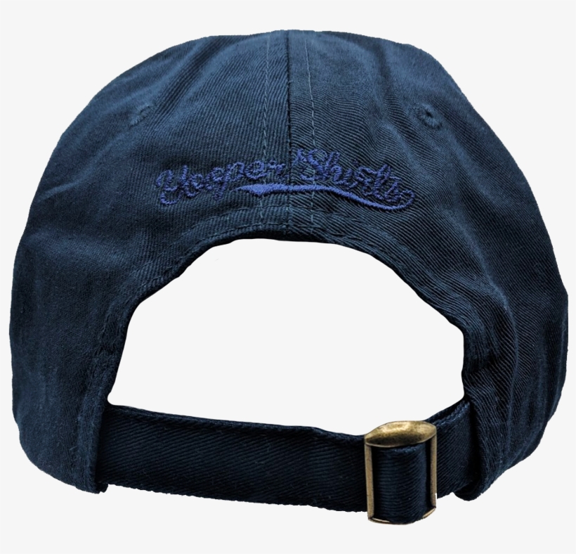 Hat - "u - P - Silhouette" Navy Classic Dad's Cap - Baseball Cap, transparent png #6010293