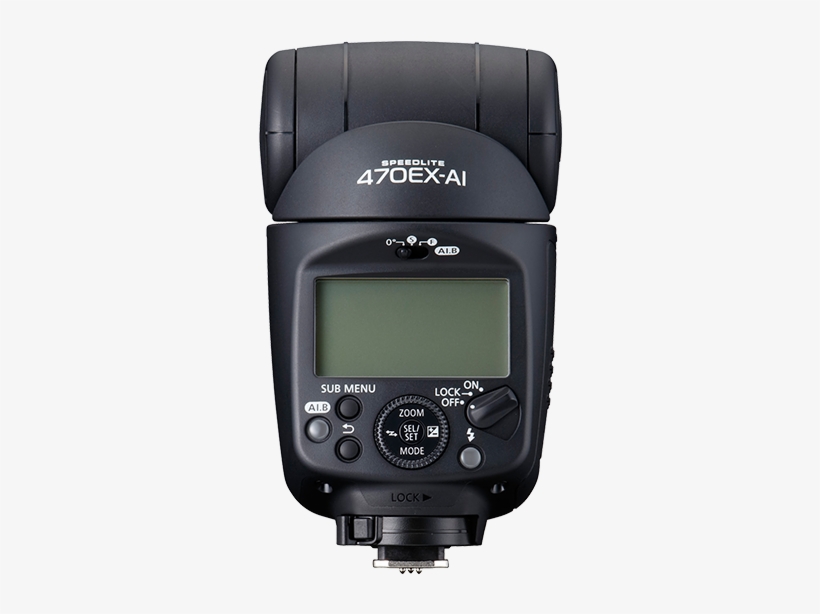 Canon Speedlite 470ex-ai - Canon Speedlite 470ex Ai Flash, transparent png #6010295