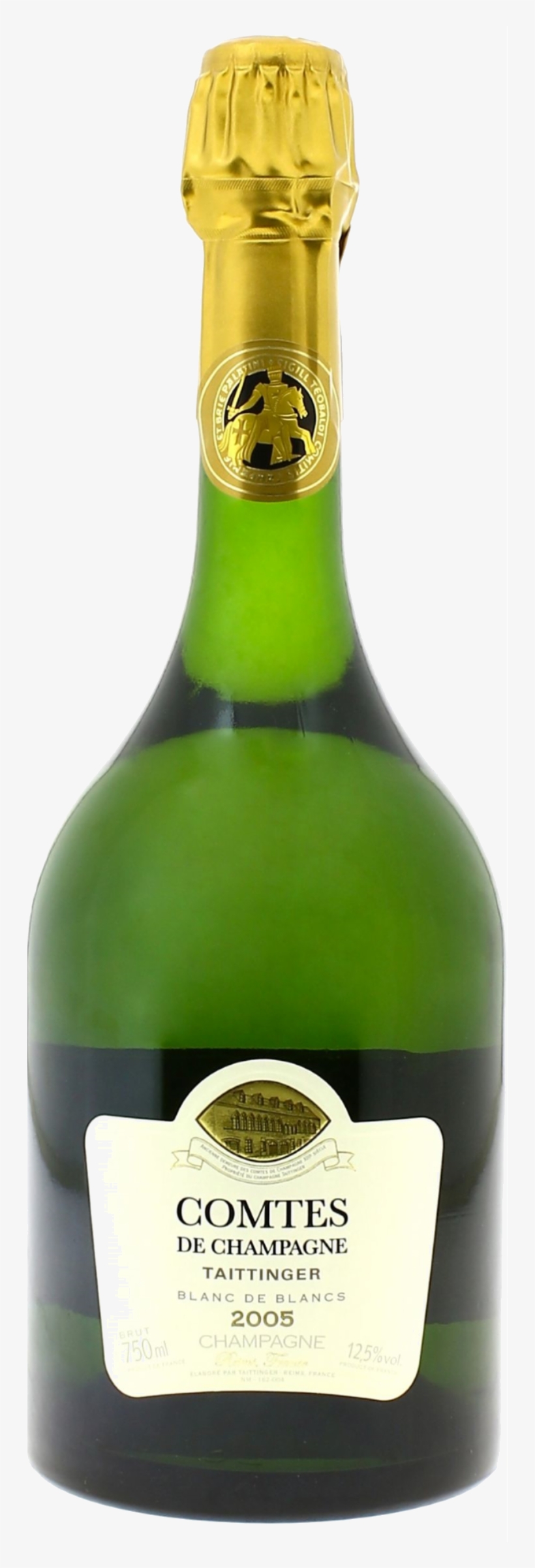 Taittinger Comtes De Champagne Blanc De Blancs '05 - Comtes De Champagne Taittinger Blanc De Blanc, transparent png #6010299