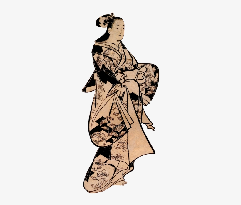 Japanese Vintage Woodcuts - Kaigetsudo Dohan, transparent png #6010504