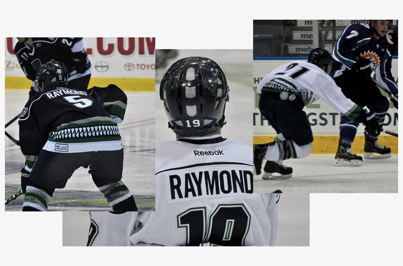 To The Agony Of His Fans Raymond Has Done Another Switch - College Ice Hockey, transparent png #6011390