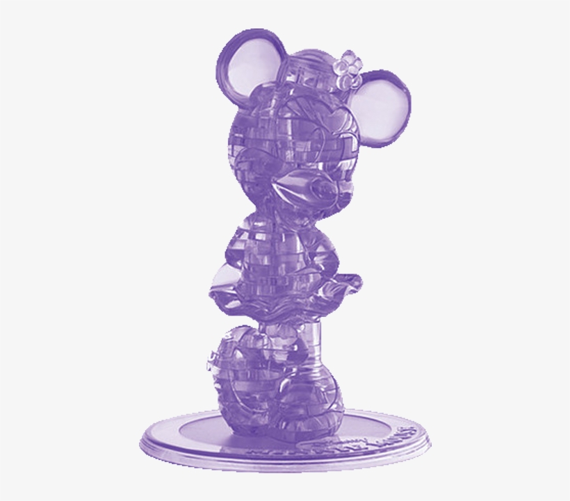 3d Crystal Puzzle - Hanayama Disney Crystal Puzzle Miney, transparent png #6011703
