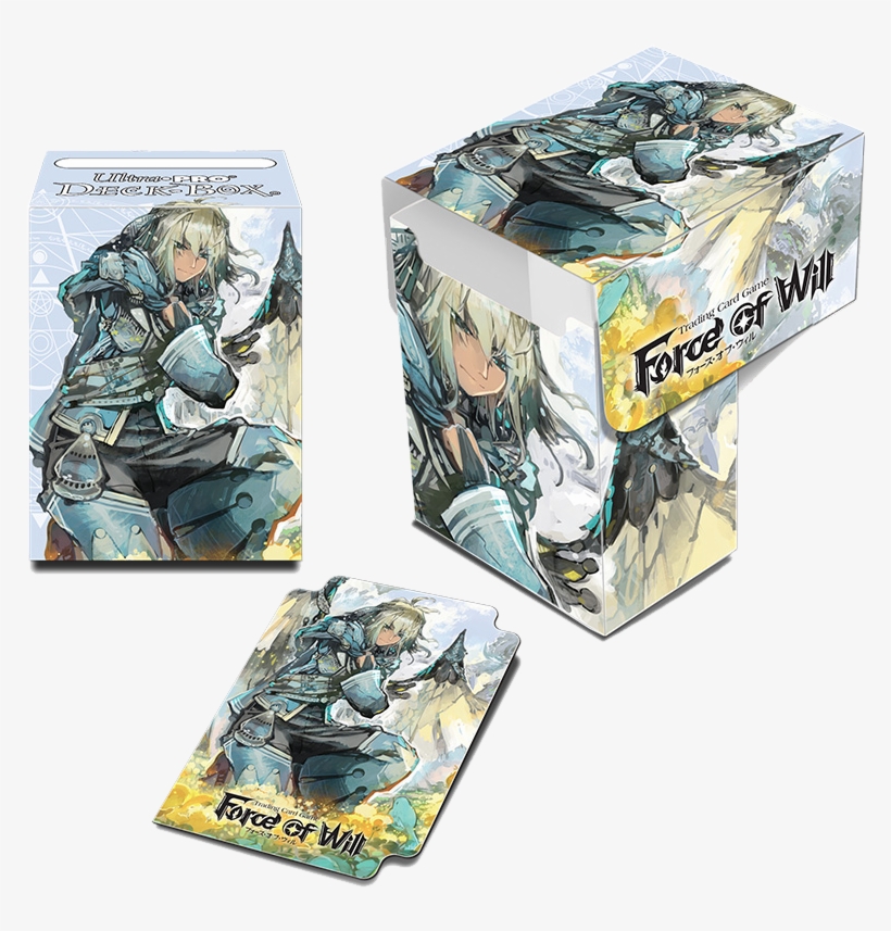 Ultra Pro Force Of Will Deck Box Arla - Ultra Pro 84687 - Force Of Will Arla Deck Box Card, transparent png #6011704