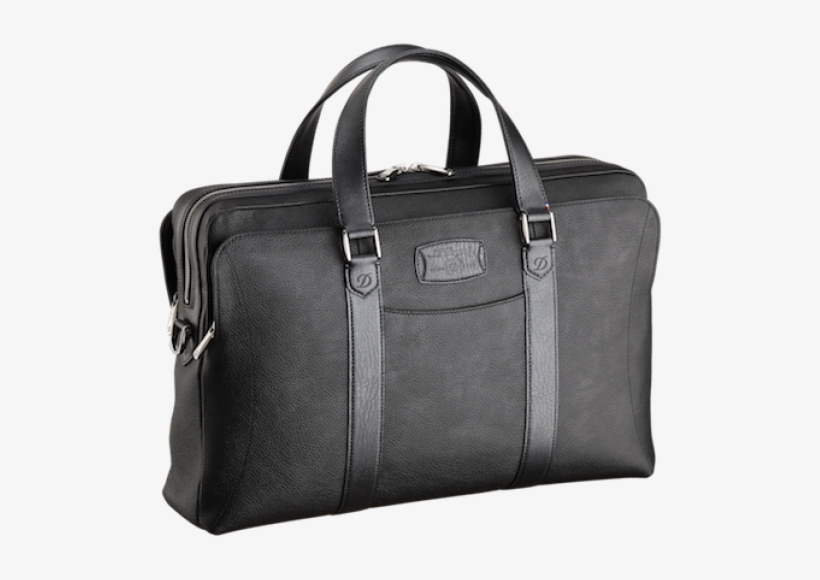 Dupont Laptop And Doc Holder Line D Soft - Laptop And Doc Holder Line D Soft Diamond Grained Leather, transparent png #6011750