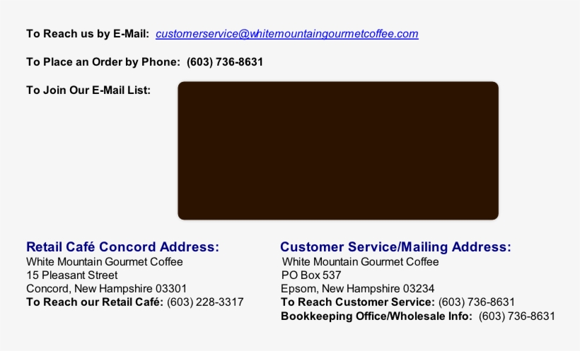 Contact Information - United States Of America, transparent png #6011752