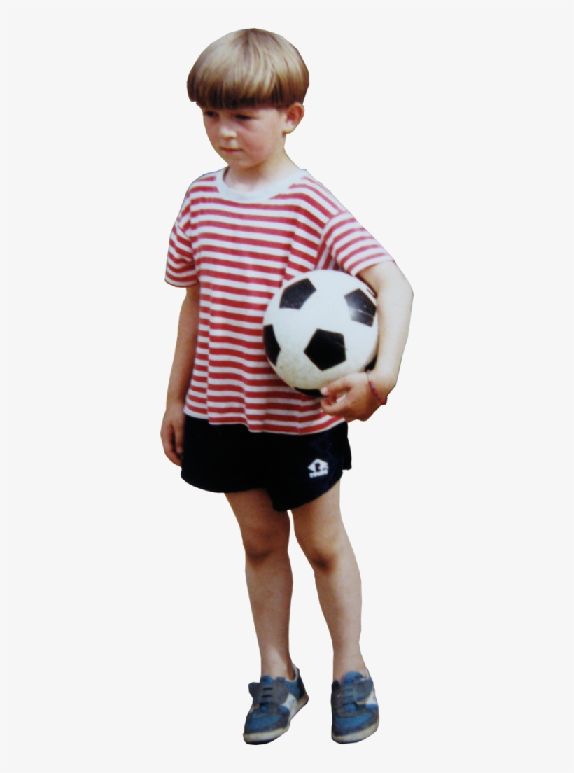 This Is Me, In Trepeix, France, Playing Football With - People Playing Football Png, transparent png #6012033