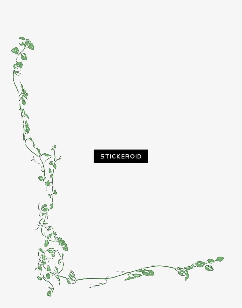 Garland Frame Border Frames - Leaf Clip Art, transparent png #6012152