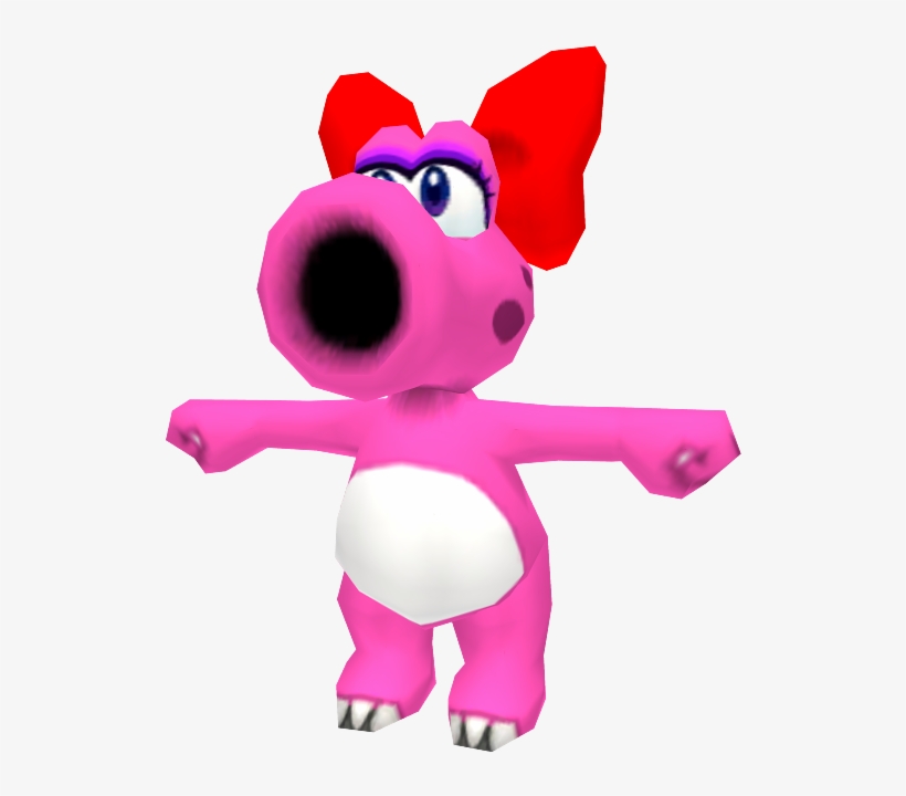 Download Zip Archive - Models Resource Birdo, transparent png #6012387