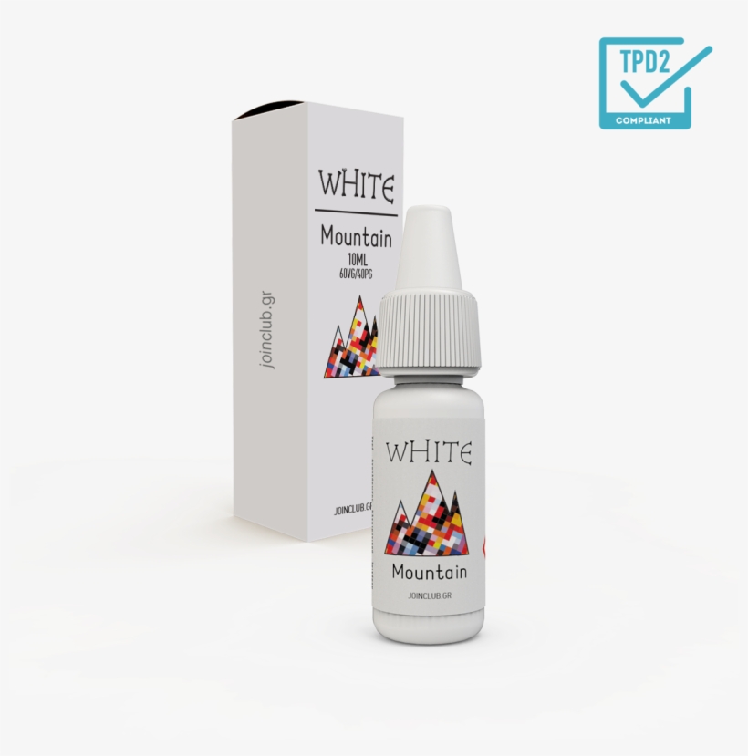 E-liquid 10ml White Mountain - Electronic Cigarette Aerosol And Liquid, transparent png #6012811