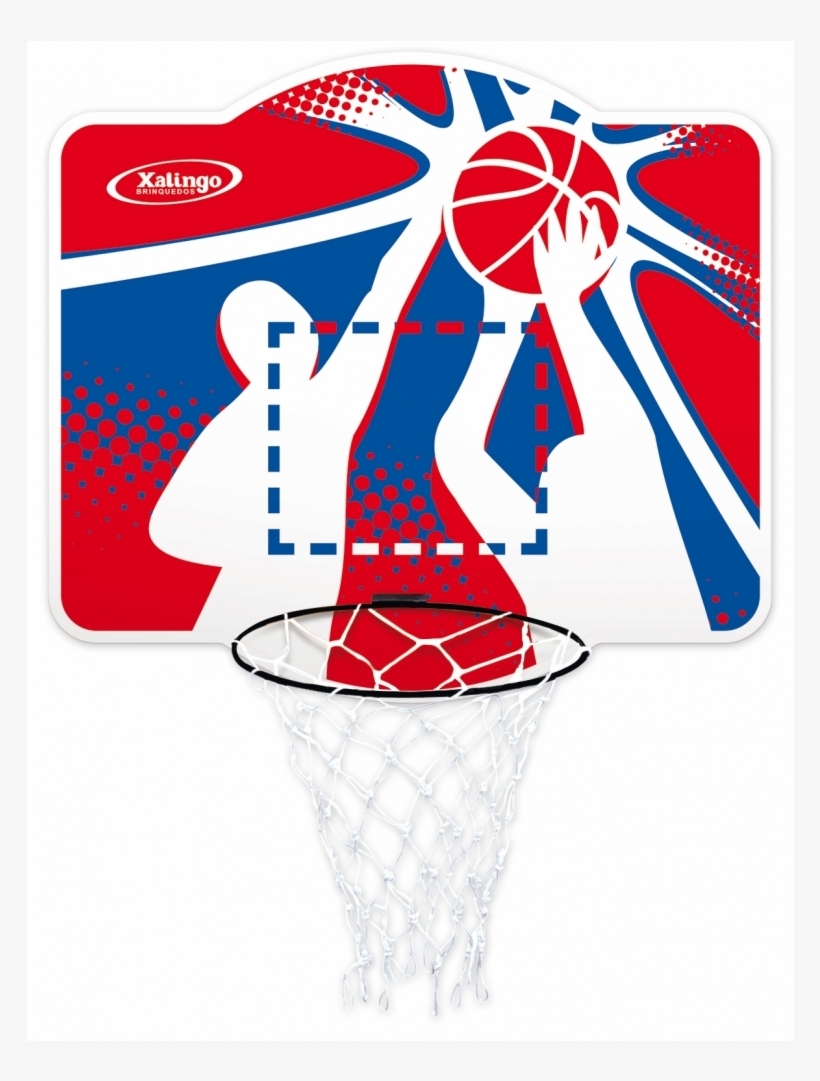 Kit Basquete American Tabela Bola - Tabela De Basquete Xalingo, transparent png #6014875