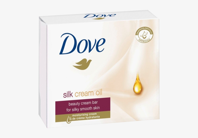 Dove Soap 135gm Silk Creamoil - Dove Soap Original 100 G, transparent png #6015436