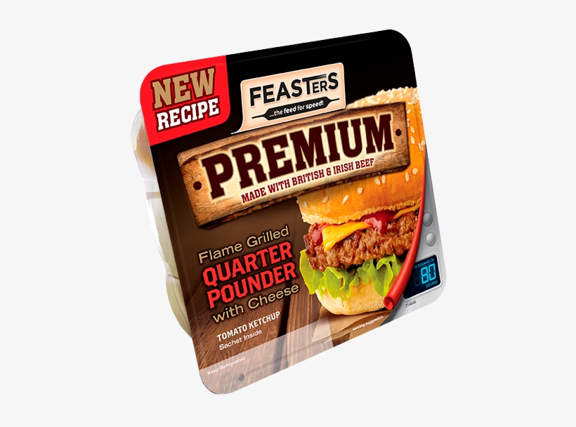 Feasters Quarter Pounder, transparent png #6015816