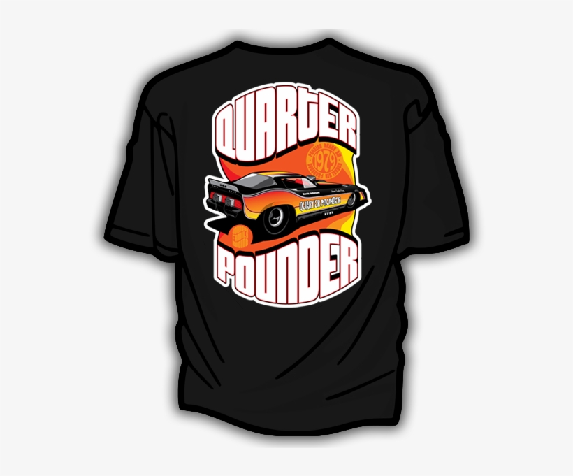 Home/apparel/quarter Pounder T-shirt, Black - T-shirt, transparent png #6015978