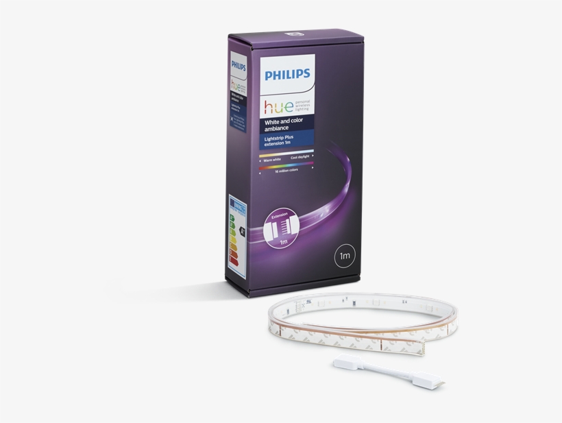 Philips Hue - Philips Hue Led Strip (extension) Built-in Led, transparent png #6016084