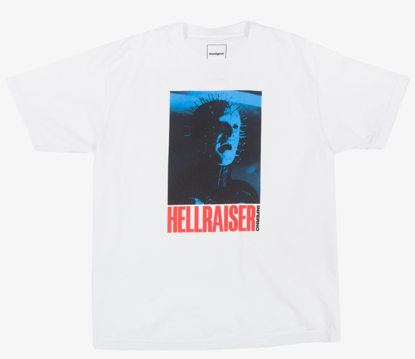 Ss Hellraiser Inferno Tee White - Active Shirt, transparent png #6016642