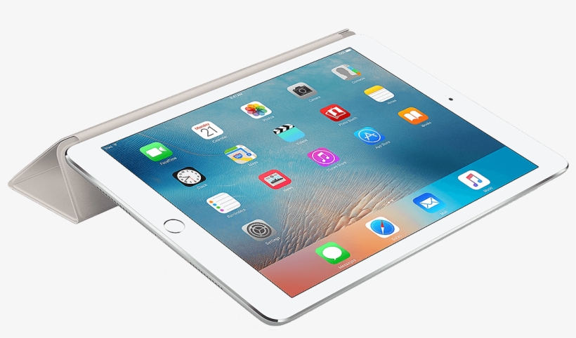 Ipad Pro 9,7-inch Smart Cover, Stone - Using Apple Smart Keyboard As A Stand, transparent png #6017414