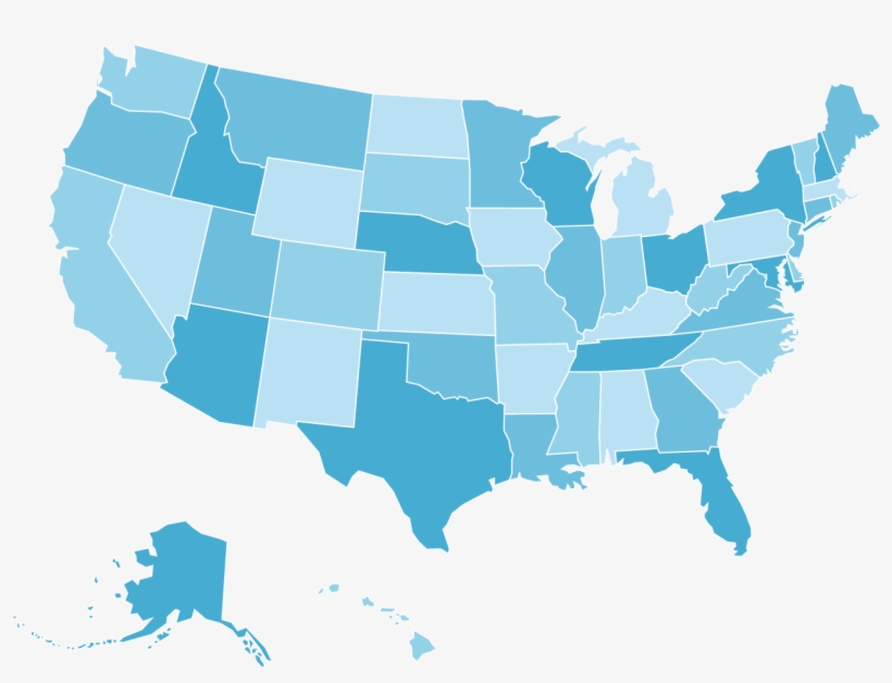 Our College Counselor Helps Each Student Make The Best - 2018 Us Political Map, transparent png #6017542