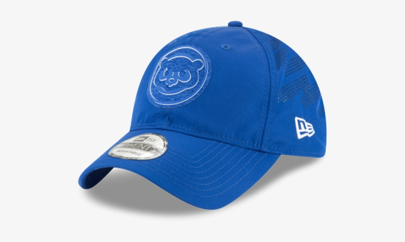 Chicago Cubs All Blue Bear Logo Adjustable Hat - New Era, transparent png #6018195