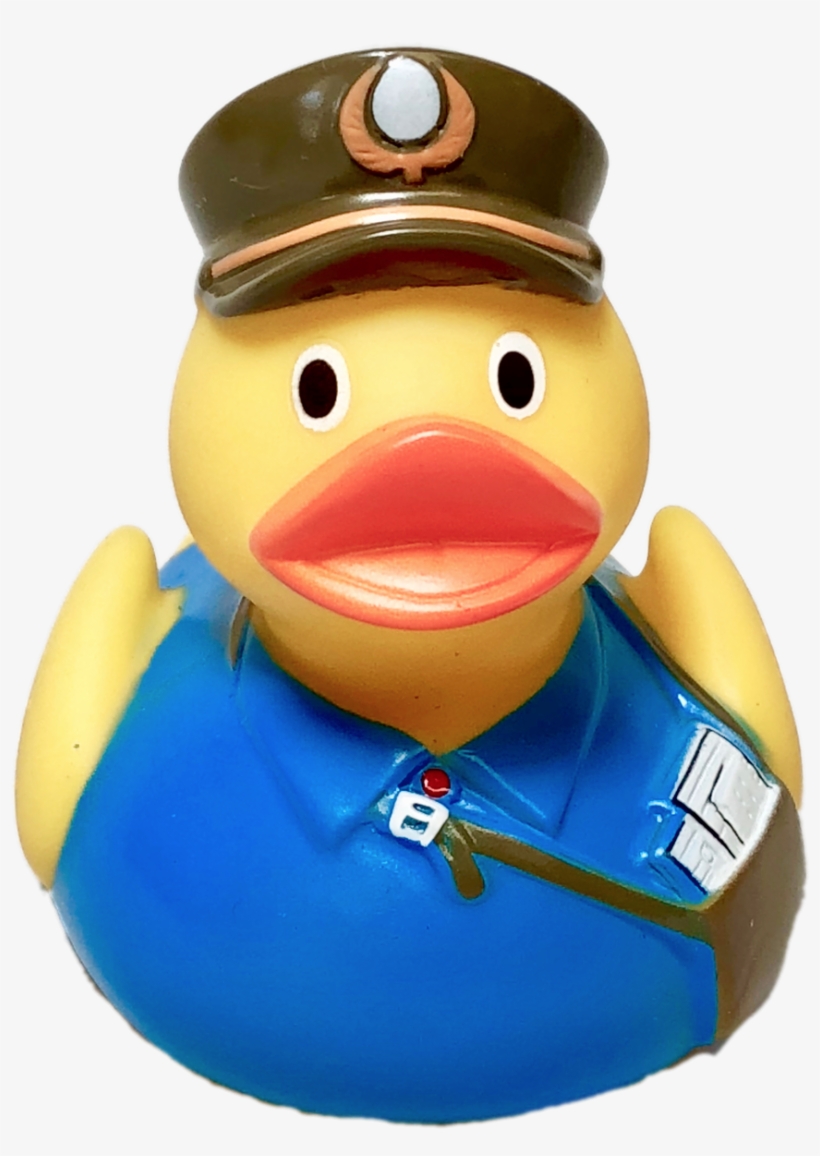 Mailman Rubber Duck - Rubber Duck, transparent png #6018585