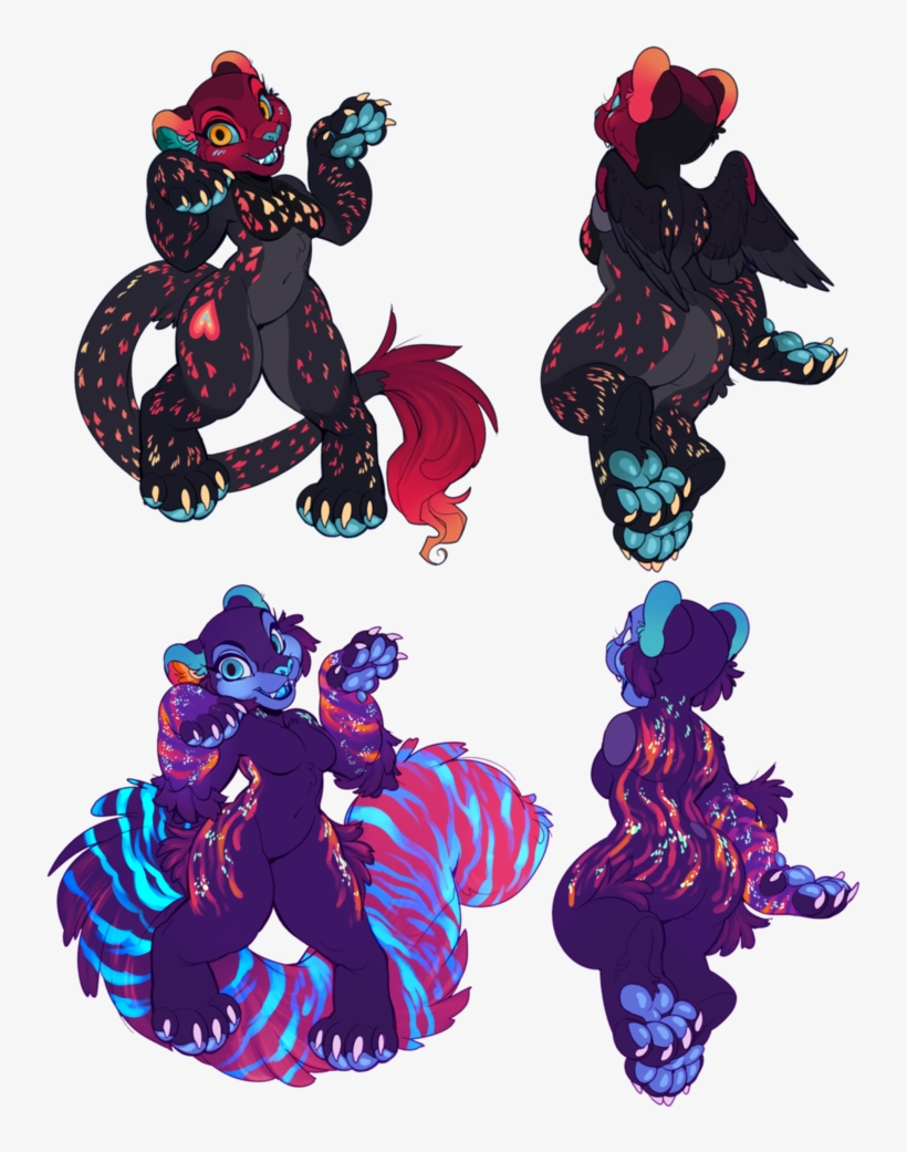Feline Babes By Avian-king - Portable Network Graphics, transparent png #6019583