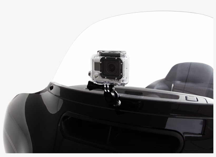 Ciro Black Motorcycle Go Pro Camera Mount Harley Davidson, transparent png #6019784