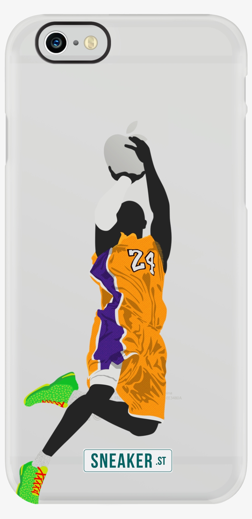 Sneakerst Kobe "grinch" Tpu Rubber Phone Case - Ipod Touch 6th Generation 32gb Stephen Curry, transparent png #6020107