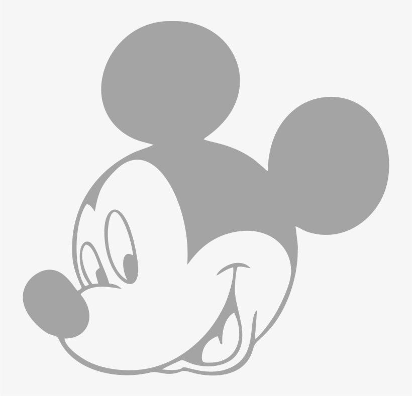 Mickey Outline Vector File - Mickey Mouse Icon Png, transparent png #6021157