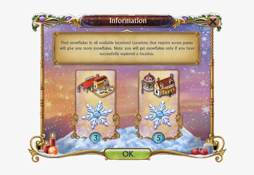 Snowflake Ball 2 - Picture Frame, transparent png #6021236
