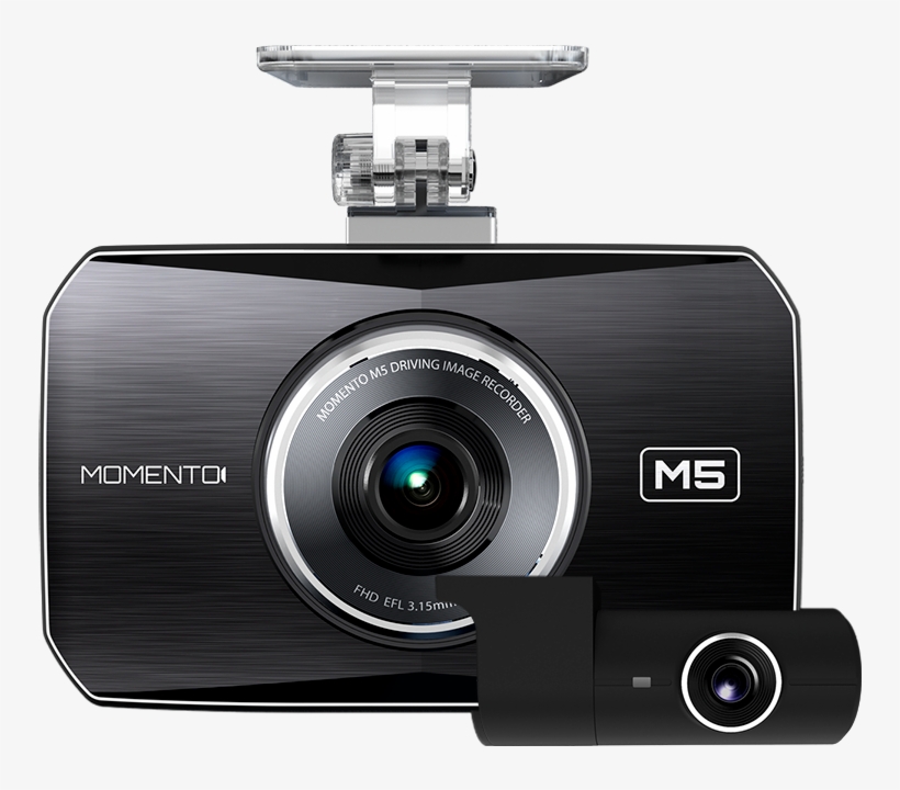 Momento M5 With Rear Cam - Momento Dash Cam, transparent png #6021241