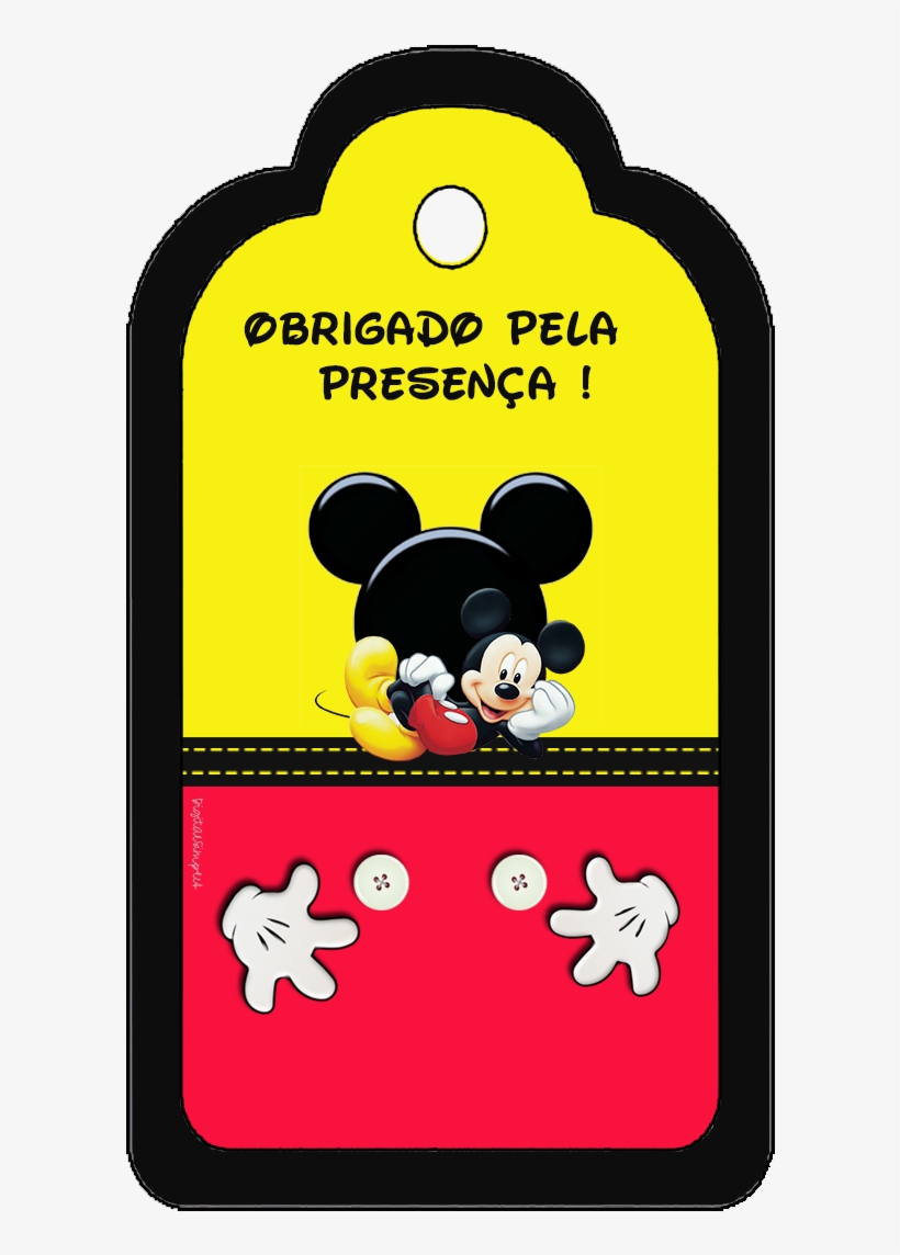 Etiquetas De Mickey Mouse Para Imprimir Gratis, transparent png #6021310